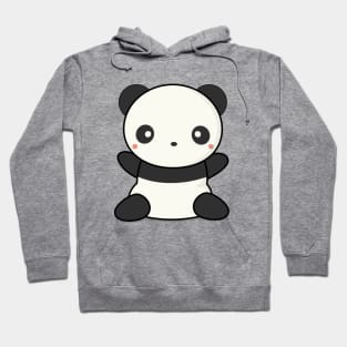 Lovely Cute Kawaii Panda Wants To Hug Hoodie